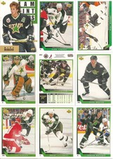 1993-94 UD Upper Deck Dallas Stars Complete Team Set w/ SP Inserts (25)