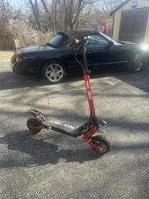 BRAND NEW NANROBOT D4+MAX ELECTRIC SCOOTER 52V 23.4A 2400 WATTS RED WITH CHARGER