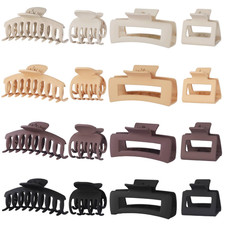 Hair Clip 16 Count for Women - Hair Claws for Thin Thick Curly Hair - Large and