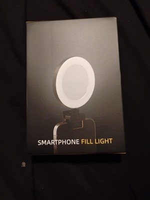 Portable Selfie Ring Light Rechargeable Clip-on LED Fill Light for Smart Phone