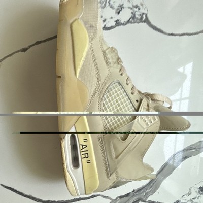 Jordan Air Jordan 4 SP x Off-White Sail 2020 CV9388-100 Mid-Top