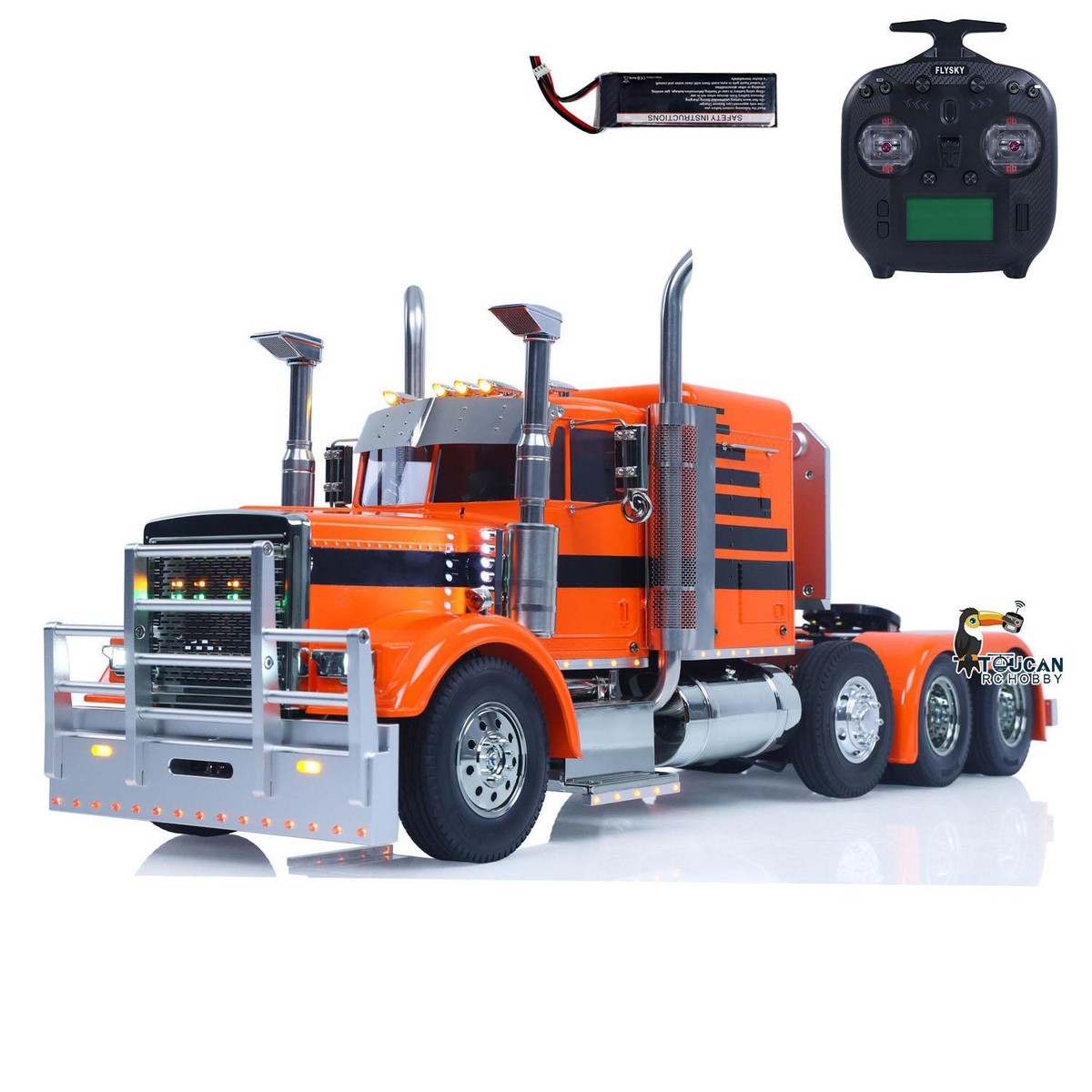 TAMIYA 1/14 RC Tractor 8X4 56344 Grand Hauler RTR Plastic Chassis
