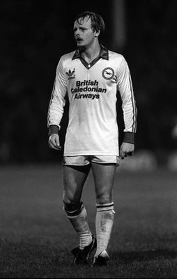 1982 West Bromwich Albion 5 v Brighton 0 Brighton's Neil McNab Old Photo