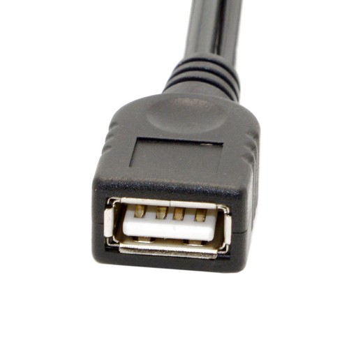 CY USA USB-C 3.1 Type C to A Female OTG Data Host Cable with Power for Laptop - Picture 4 of 6