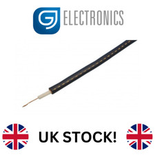 Coaxial Cable Double Shielded, 100m - Blue