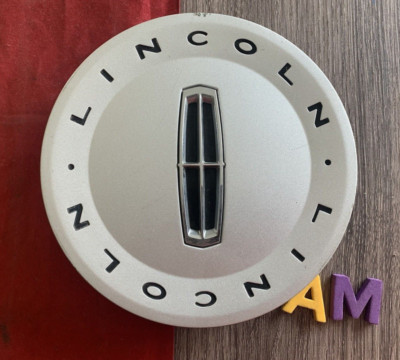 #AM 1) 03-11 Lincoln Zephyr MKZ Center Cap SILVER 5W13-1A096-AB  5W1J-1A096-AA
