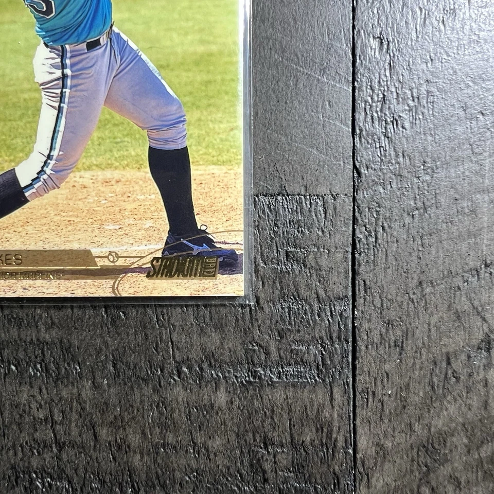 2002 Stadium Club Jason Stokes #110 Rookie RC Florida Marlins - Image 4 of 4