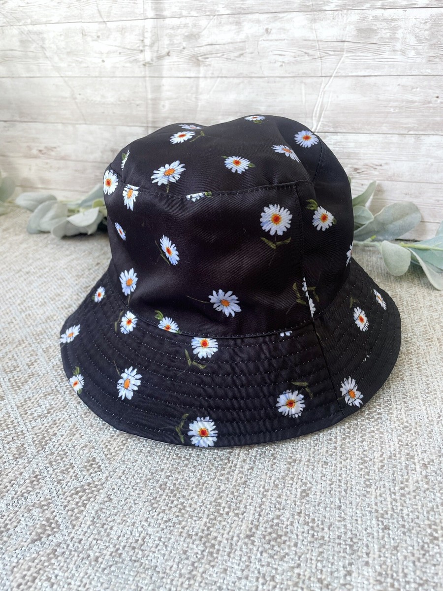 Alice + Olivia Reversible Daisy Print Bucket Hat, OS | eBay display picture 1