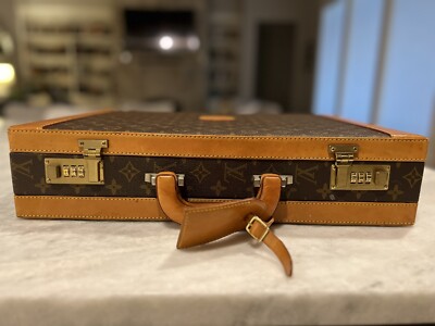 Vintage Louis Vuitton President Classeur Briefcase Attache Case | eBay