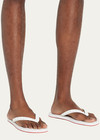 100% AUTH NEW MEN CHRISTIAN LOUBOUTIN LOUBI SPIKE FLIP FLOP SANDALS EU 43/US 10 — photo 4