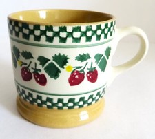 Nicholas Mosse Pottery Handcrafted Ireland "Strawberry" Cup Mug 7.2cm Height