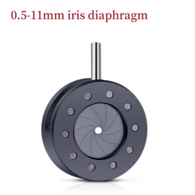 1-11MM Digital Camera Microscope Adapter Zoom Optical Iris Diaphragm Aperture