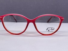 Flair Brille Damen Rot Pink rund Oval Kunststoff Vollrand 016 280 germany