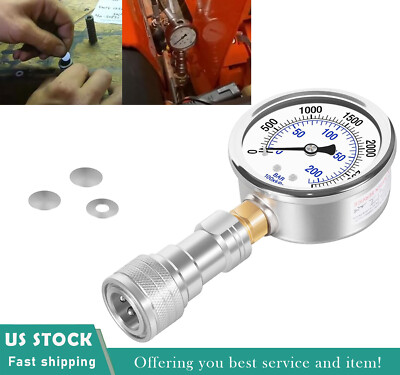 #ad #ad Pressure Gauge amp; Hydraulic Shims Kit Fits Most Kubota 2016 and Older BX Tractors $77.90