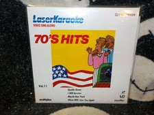 Laser Karaoke 70s Hits Vol 11 NEW SEALED Laserdisc LD Gloria Gaynor Free Ship 50