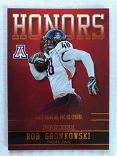 Rob Gronkowski 2016 Panini Arizona HONORS Insert #RG-UA Patriots Wildcats