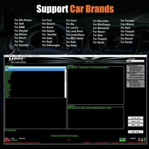 MPPS SMPS V18 para Porsche Renault Saab Seat Skoda coche ECU Tuning Tool Flasher - Imagen 8 de 8