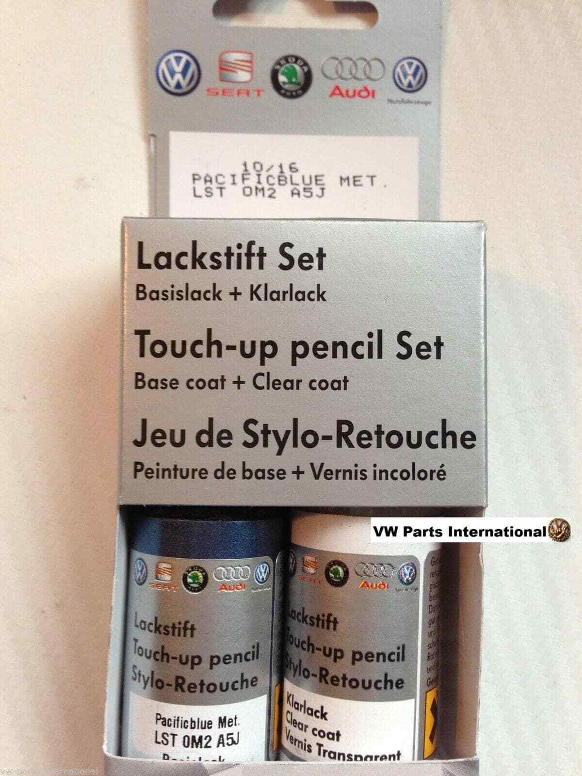 Pacific Blue LA5J Genuine VW Touch Up Paint Audi Seat Skoda Scratch