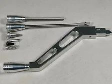 GM Steering Column Shifter Tilt Lever Turn Signal Lever Hazard Polished Aluminum