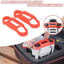 2 Red Soft Silicone Propeller Strap Fix Holder For DJI Mavic Mini 2 SE Drone