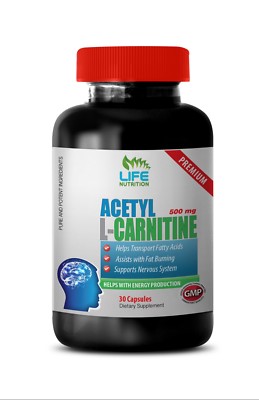 Muscle Builder Power - Acetyl L-Carnitine 500mg - L-Carnitine Amino Acid 1B
