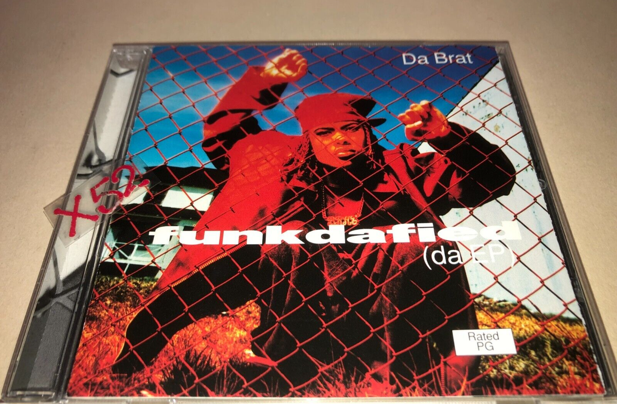 Da Brat CD Funkdafied Da EP 7 tracks Rated PG Jermaine Dupri So So