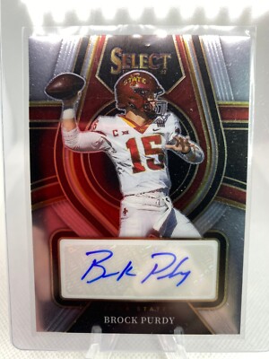 Brock Purdy 2022 Select Draft Picks  Auto   