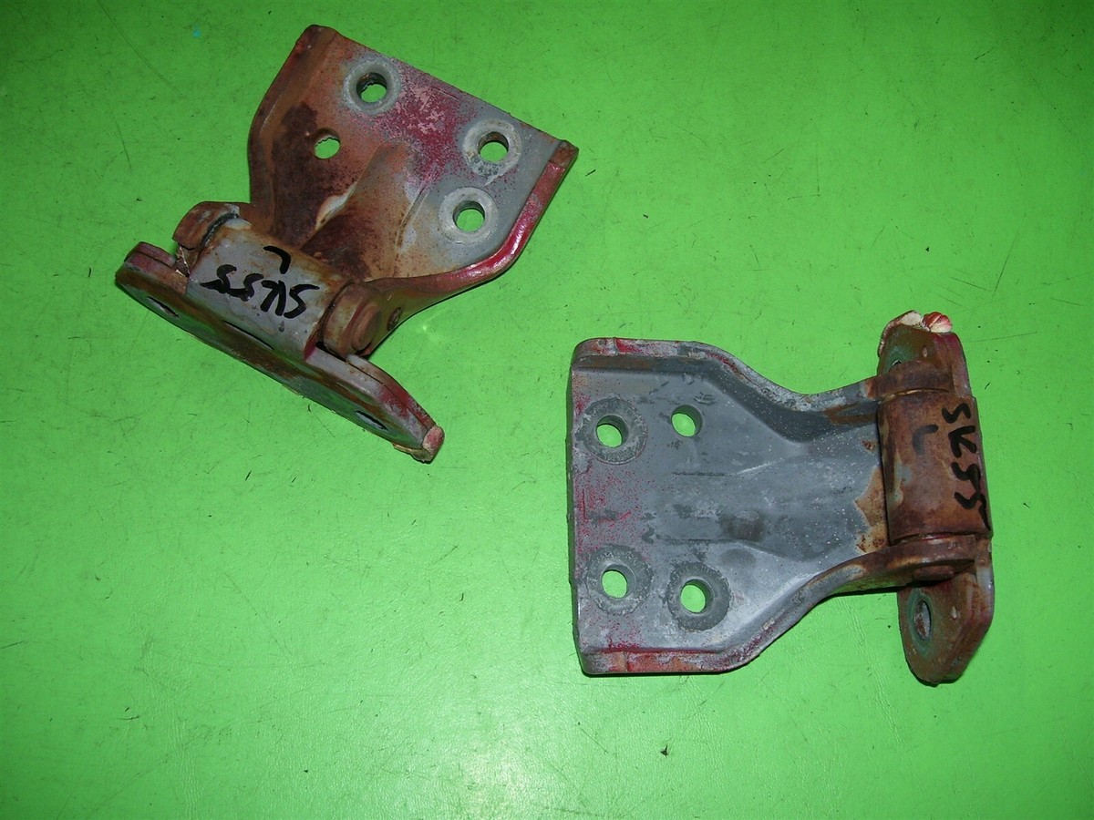 H.u   返品用 85 Nissan 300ZX Z31 Left Driver DOOR HINGE SET Genuine oem Upper