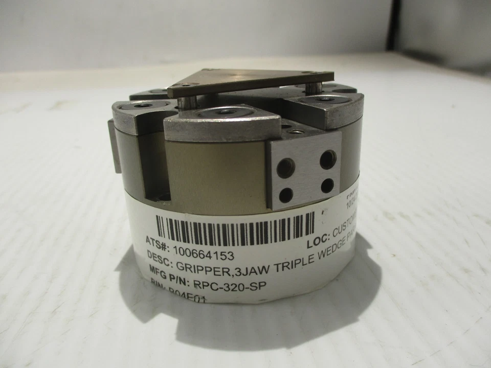 NEW ROBOHAND DE-STA-C0 RPC-320-SP FINGER PARALLEL GRIPPER-CYLINDER - Image 4 of 4