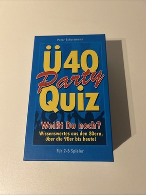 Ü-40 Party Quiz - Party Spiel
