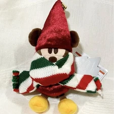 Tokyo Disney Resort Lil RingRing Plush Strap Festive Winter Christmas Japan