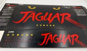 UNFOLDED Brand New Atari Jaguar & CD Console Box Only Shipped Quickly & Securely