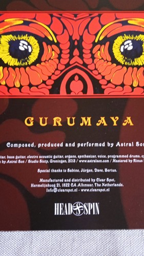 Astral Son Gurumaya Vinyl LP Yellow Red Marbled Limitiert 200 Psychedelic Art - Bild 8 von 8