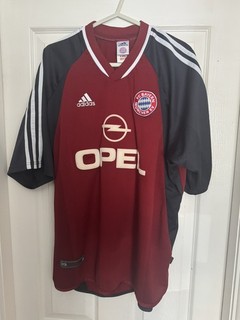 BAYERN MUNICH 2001/02 HOME SHIRT (L) ADIDAS VINTAGE ORIGINAL FOOTBALL SHIRT