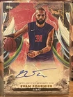 2024-25 Topps Inception - Autographs Evan Fournier, Evan Fournier #AC-EF Red /75