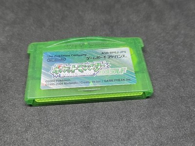 Game Boy Advance AUTHENTIC Pokemon Emerald Version Japanese Dry