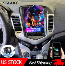 For Chevrolet Cruze 2009-15 Car Radio Stereo GPS Carplay Android 14 Tesla Screen