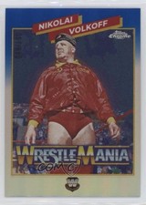 2025 Chrome WWE WrestleMania Recall Blue Refractor 48/150 Nikolai Volkoff 0q7p