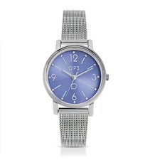 Orologio Donna Ops Objects Unconventional Love OPSPW-901 Silver Quadrante Blu