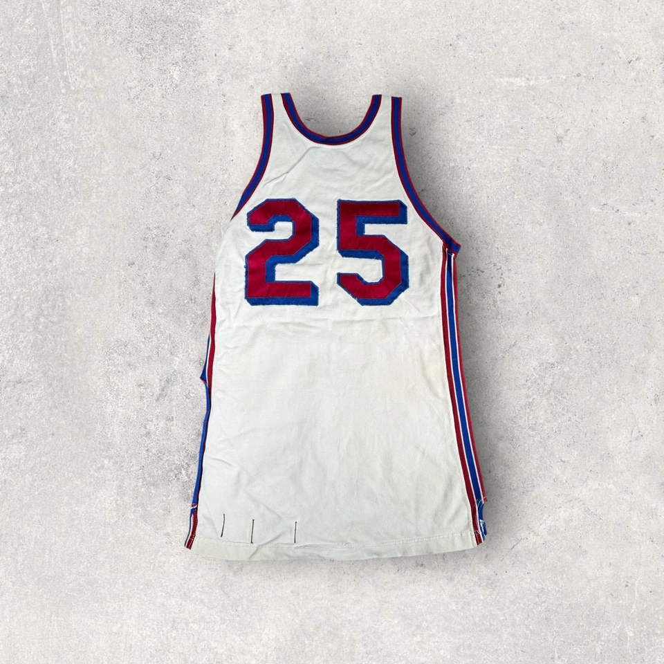 Vintage 70s Rawlings BNC Durene Basketball Jersey Size 42 FLAWS - Image 2 of 4