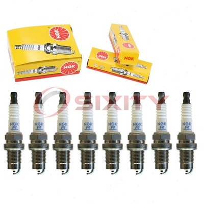 8 pc NGK 1598 FR2B-D Standard Spark Plugs for 22401-FU42A 22401-FU412 ar
