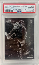 2025 TOPPS CHROME COSMIC CONSTELLATION Roki Sasaki Rookie SSP 1:800 PACKS! PSA 8