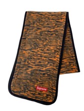 Supreme muffler polyester orange animal men's
