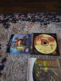 Dreamcast Lot Shenmue Legacy of Kain Sonic Shuffle
