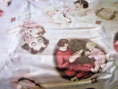 F6831, Mother and baby print by Tiny Treasures, 5 yards,