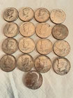 1967 Kennedy Half Dollar 40% Silver Coins- Lot Of 17