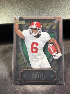2021 Wild Card Matte Devonta Smith RC Weekend Warrior Green Shield MWW-7