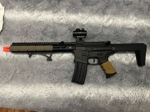 Airsoft bundle (Calico jack AEG M4, Tandemkross Cthulhu, And More)