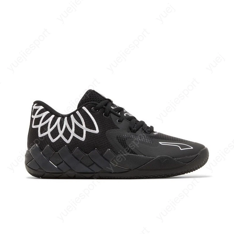 PUMA MB1 MB.01 Lo Low Team Color Black White LaMelo Ball Men Sz 5 6.5W 377368-12 Puma MB.01 Lo Team Colors - Black for sale | eBay main image 3