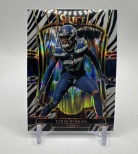 2025 Panini Select - Premier Level Tariq Woolen #115 Zebra Prizm